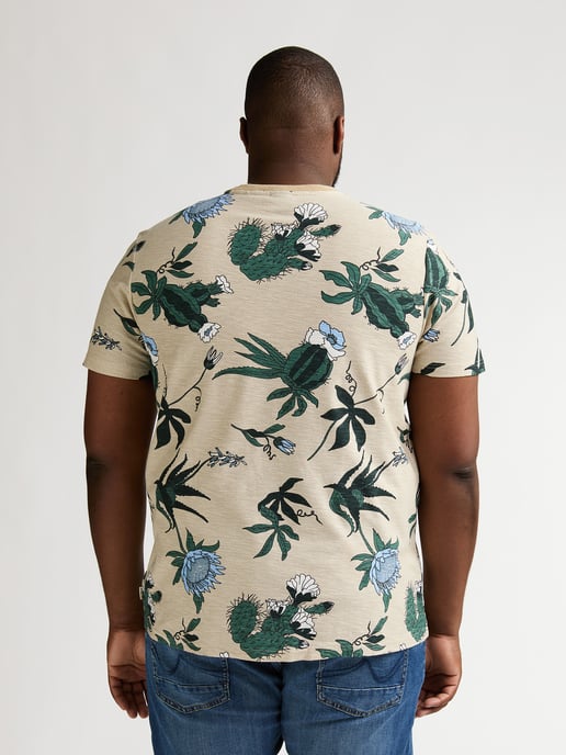 Petrol Industries - Plus Size T-Shirt mit Allover-Print ArenaGris Herren - Image 4