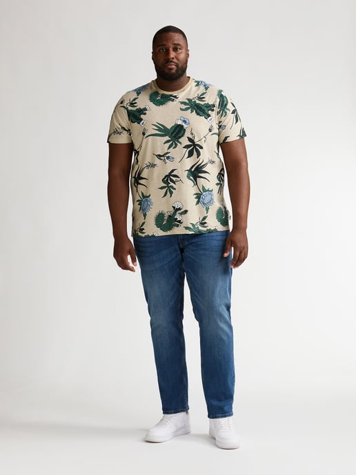 Petrol Industries - Plus Size T-Shirt mit Allover-Print ArenaGris Herren - Image 5