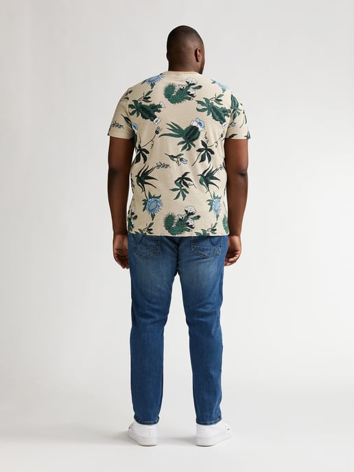 Petrol Industries - Plus Size T-Shirt mit Allover-Print ArenaGris Herren - Image 6
