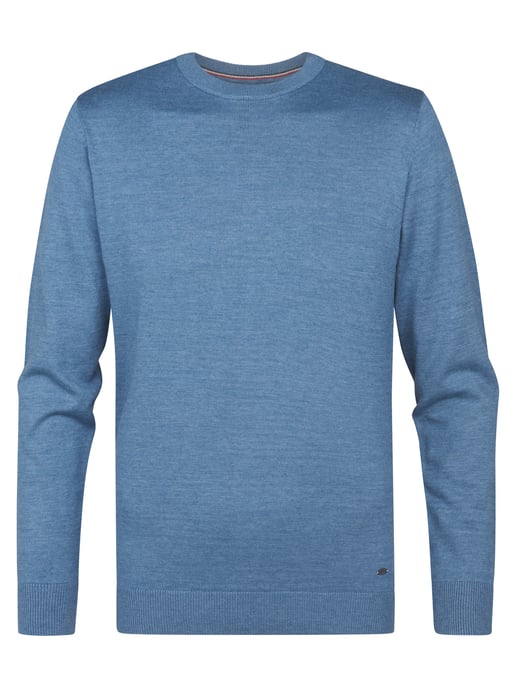 Petrol Industries - Feinstrickpullover Steamboat Men - Grau - Image 1