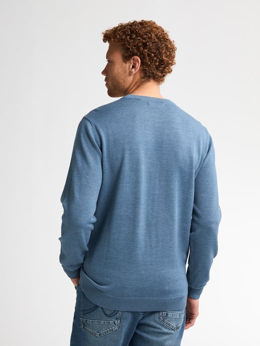 Petrol Industries - Feinstrickpullover Steamboat Men - Grau - Image 4