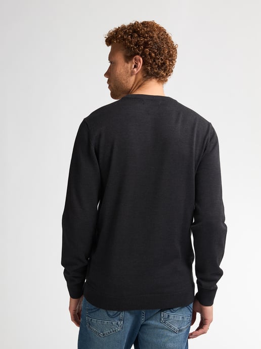 Petrol Industries - Feinstrickpullover Steamboat Herren - Schwarz - Image 4