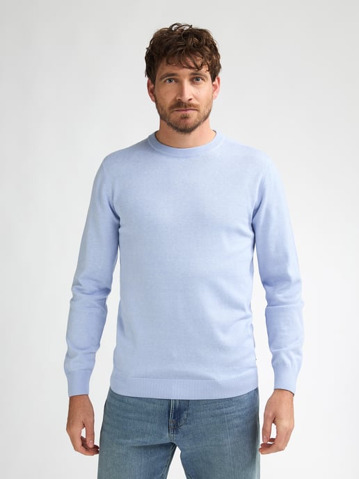 Petrol Industries - Feinstrick-Pullover Steamboat Herren - Blau - Image 3