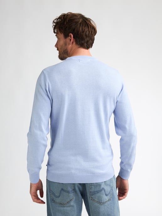 Petrol Industries - Feinstrick-Pullover Steamboat Herren - Blau - Image 4