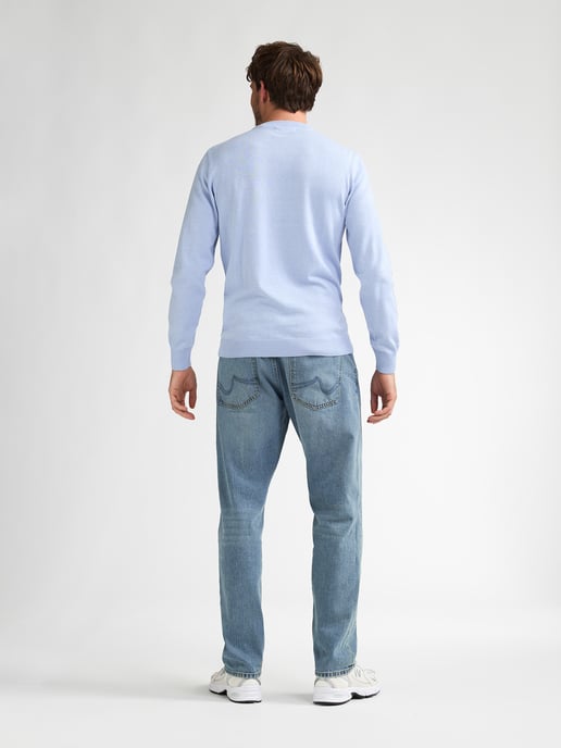 Petrol Industries - Feinstrick-Pullover Steamboat Herren - Blau - Image 6