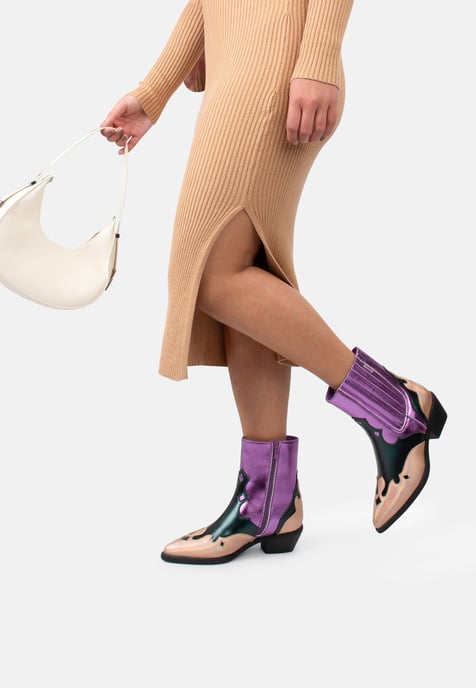 POSH by Poelman "ROXI" Damen-Stiefeletten - Image 5