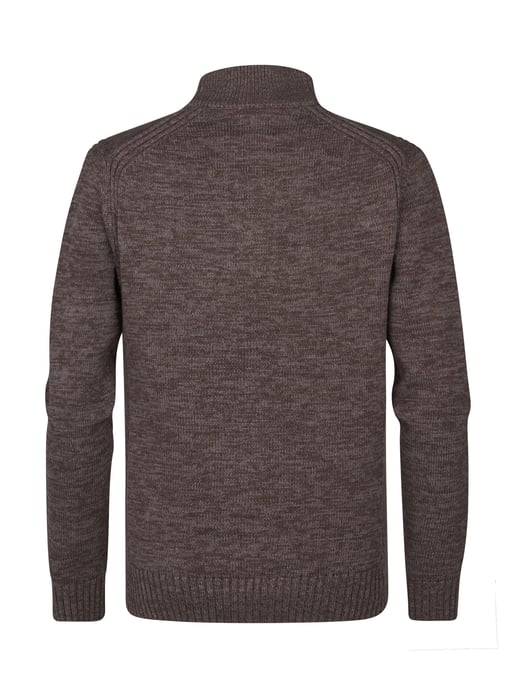 Petrol Industries - Melange Pullover Logan Herren - Braun - Image 2