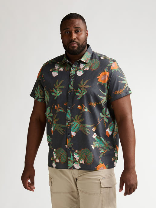Petrol Industries - Shirt in Übergröße mit Allover-Print Nomad Herren - Image 3