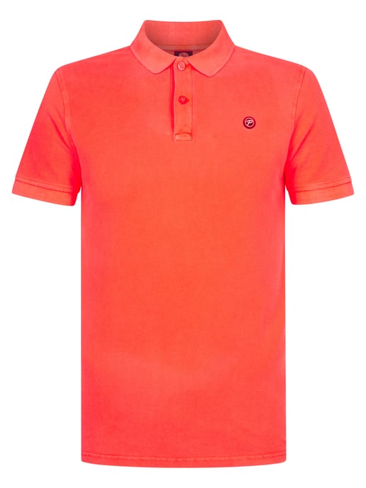 Petrol Industries - Klassisches Polo Dolphin Herren - Pink - Image 1