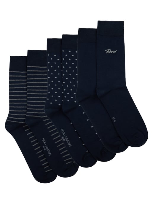Petrol Industries - 3er-Pack Socken Negiliq Herren - Blau - Image 1