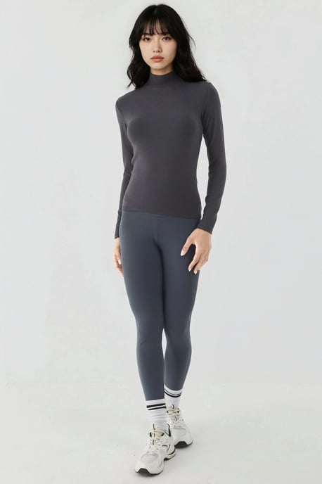 Ultraweiches Slim Fit Strick-Turtleneck-Oberteil - Image 4