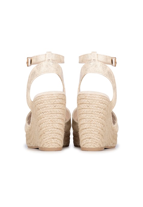 Sandale "NOLA" in Gold - Image 3