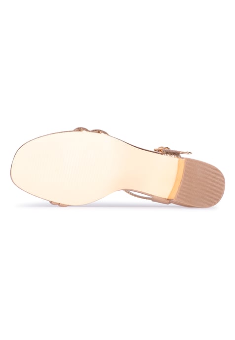 Sandale "NOVA" in Roségold - Image 5