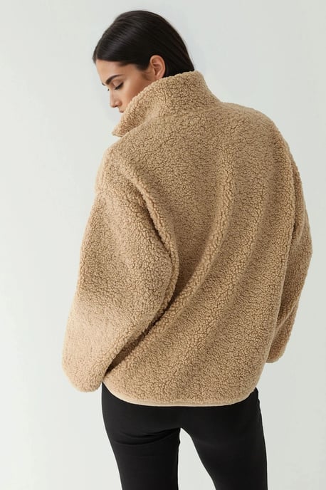 Strukturierte Jacke mit Taschen-Detail - Image 3