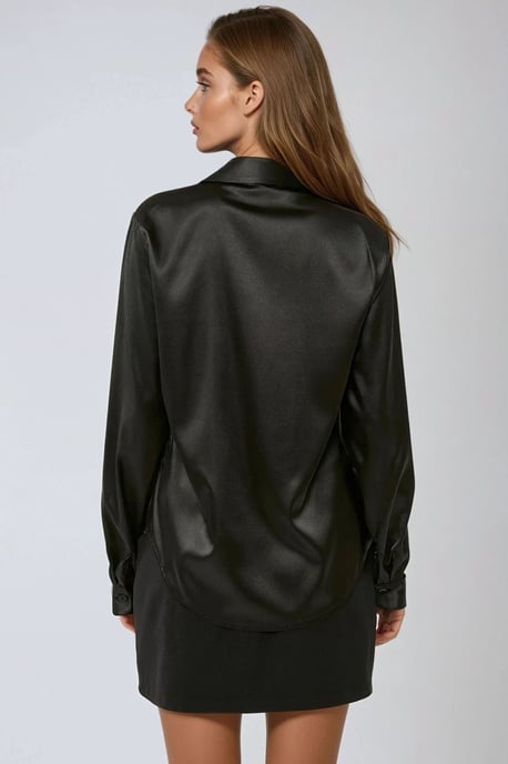 Satin Classic Hemd - Image 4