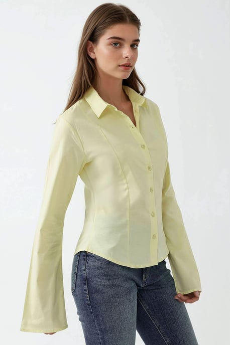 Fitted Langarmhemd - Image 1