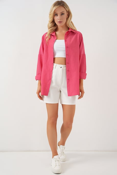 Oversized Popeline 2er-Pack Hemd - Image 2