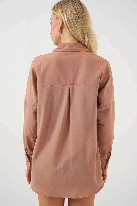 Oversized Popeline 2er-Pack Hemd - Image 6