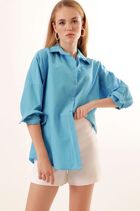 Oversized Popeline 2er-Pack Shirt - Image 1
