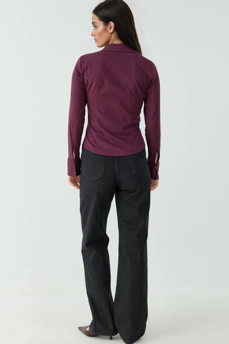 Elegantes Langarmhemd mit Knopfleiste - Image 3