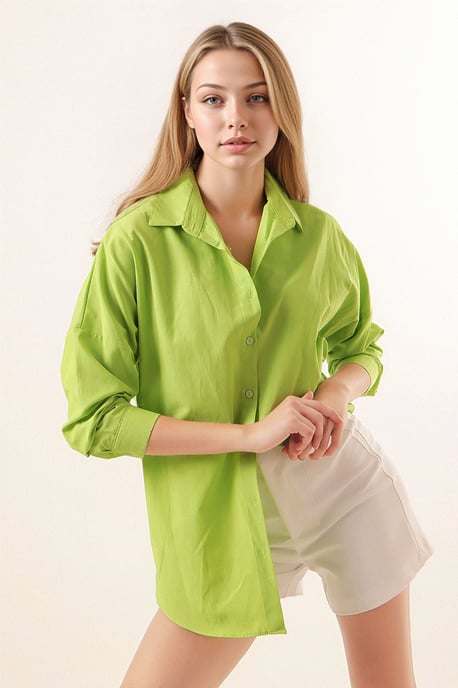 Oversized Popeline 2er-Pack Hemd - Image 1