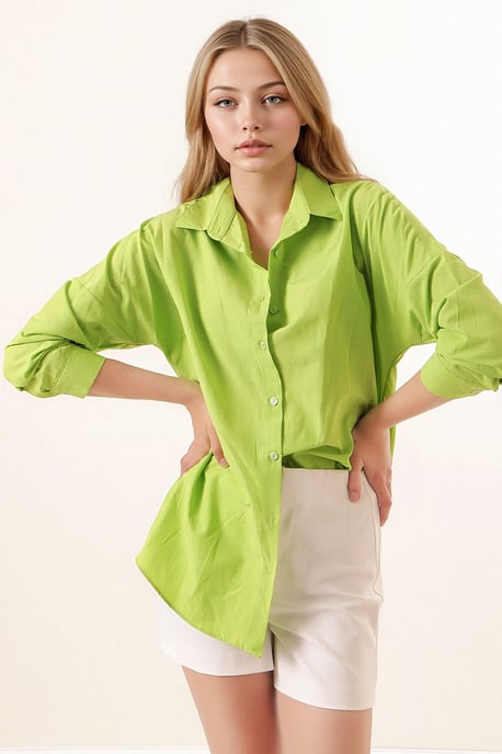 Oversized Popeline 2er-Pack Hemd - Image 3