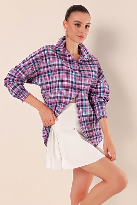 Oversized Popeline 2er-Pack Hemd - Image 5