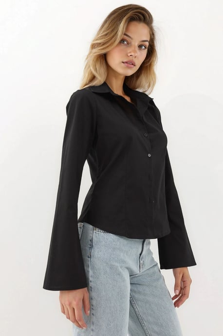 Tailliertes Langarmshirt - Image 2
