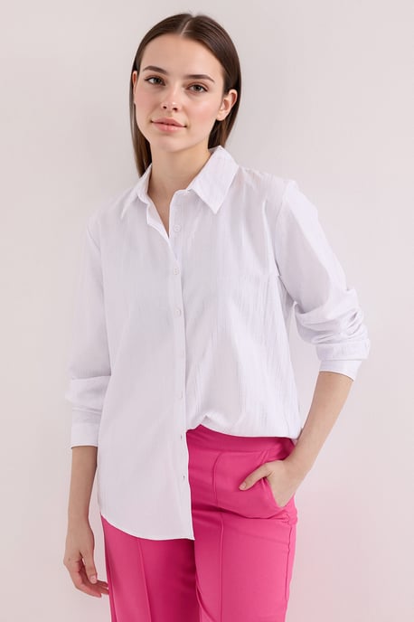 Übergroßes gestreiftes Button-Up Hemd - Image 2