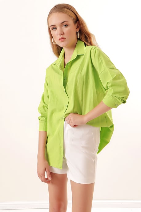 Oversized Popeline 2er-Pack Hemd - Image 2