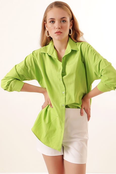 Oversized Popeline 2er-Pack Hemd - Image 4