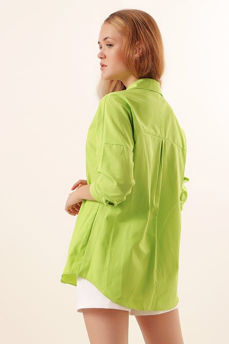 Oversized Popeline 2er-Pack Hemd - Image 6