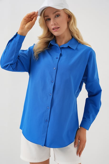 Oversized Popeline 2er-Pack Hemd - Image 3