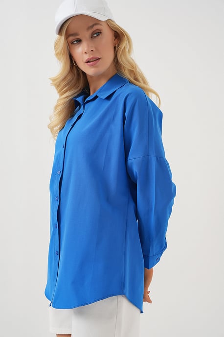 Oversized Popeline 2er-Pack Hemd - Image 4