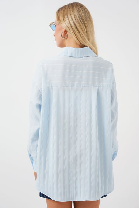 Oversized Popeline 2er-Pack Hemd - Image 6