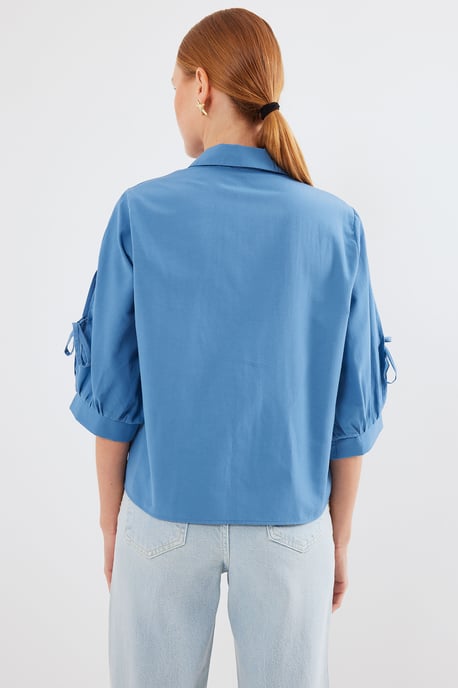 Crop-Top mit Schleife - Image 5