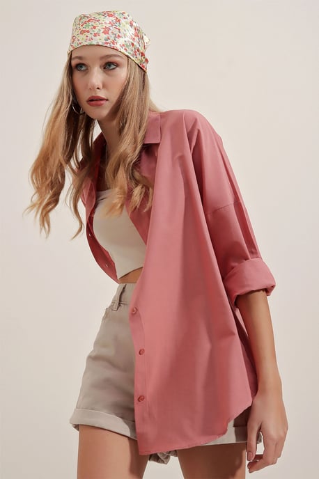 Oversized Popeline 2er-Pack Shirt - Image 2