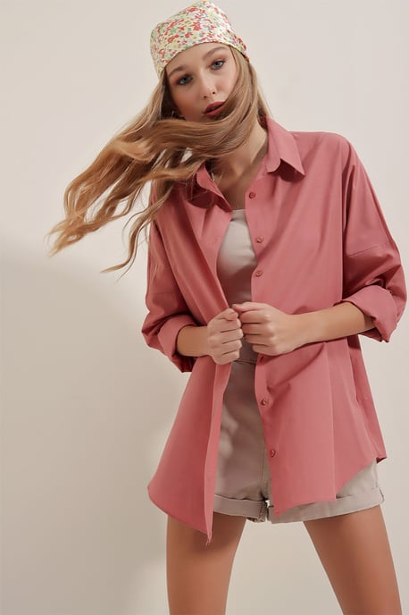 Oversized Popeline 2er-Pack Shirt - Image 3