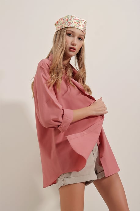 Oversized Popeline 2er-Pack Shirt - Image 6