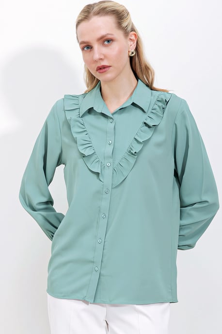 Rüschendetail-Shirt - Image 2