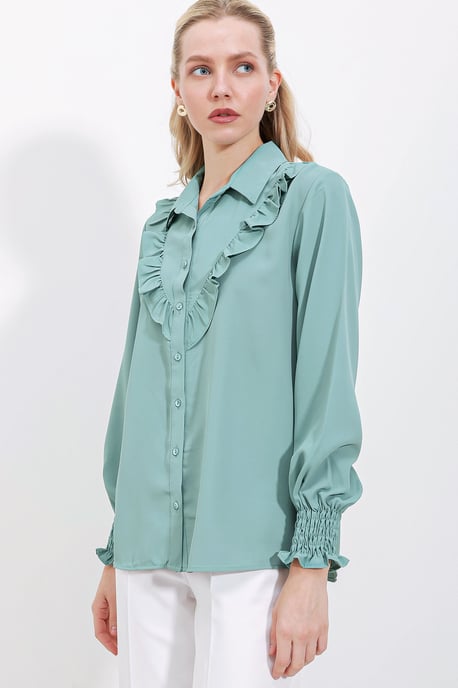 Rüschendetail-Shirt - Image 3