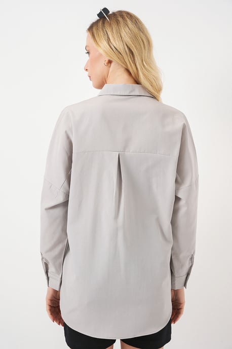 Oversized Popeline 2er-Pack Hemd - Image 6