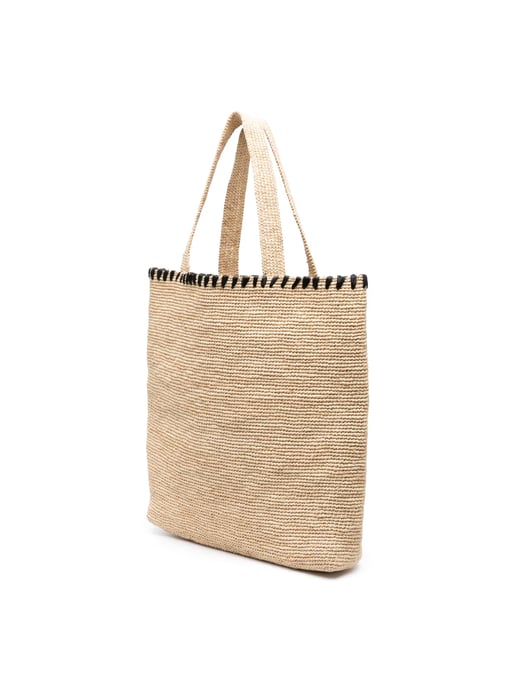 Basttasche mit besticktem Logo - Image 2