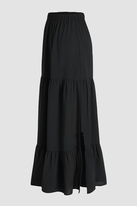 Hoch geschnittener Maxi-Rock mit Schlitz - Image 5