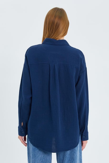 Oversize-Shirt mit Taschendetail - Image 6