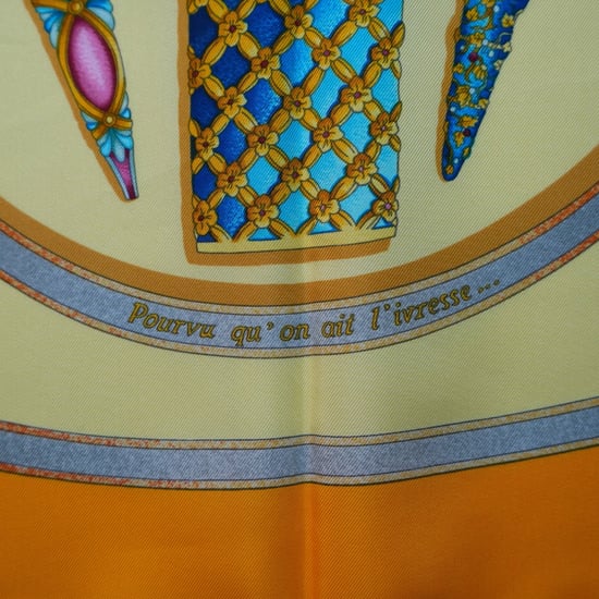 Hermes Vintage Seidenschal Carré 90 - Image 4