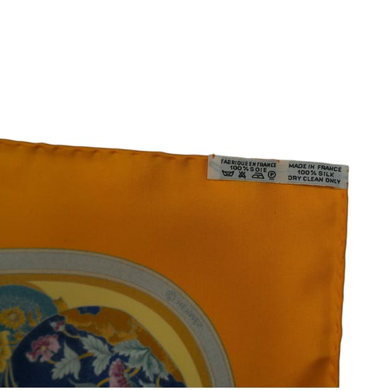 Hermes Vintage Seidenschal Carré 90 - Image 5