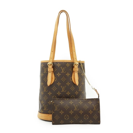 Louis Vuitton Stoff-Schultertasche Marais - Image 1
