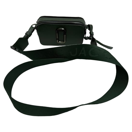 Marc Jacobs Small Snapshot Kameratasche aus olivgrünem Saffiano-Leder - Image 1