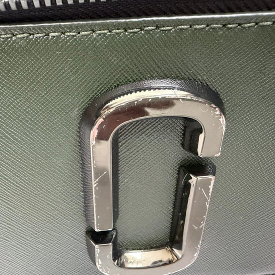Marc Jacobs Small Snapshot Kameratasche aus olivgrünem Saffiano-Leder - Image 3